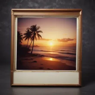 polaroid picture frame png