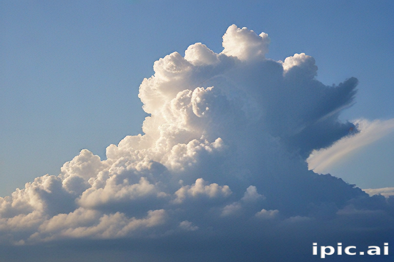 Majestic Cotton Candy Clouds Stretched Across a Clear Blue Sky