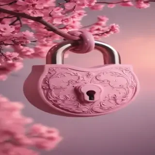 pink lock screen wallpaper