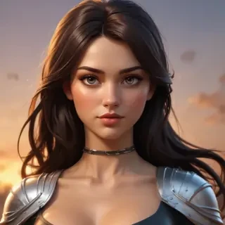 brunette cartoon characters