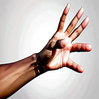 hand reaching png