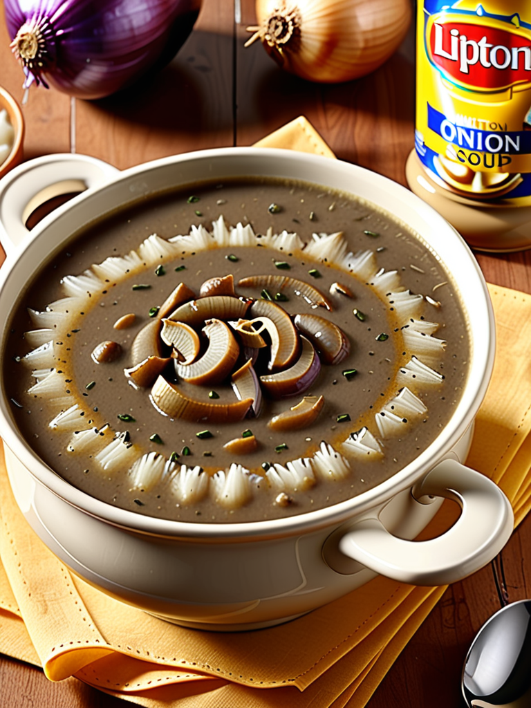 gravy with lipton onion soup mix