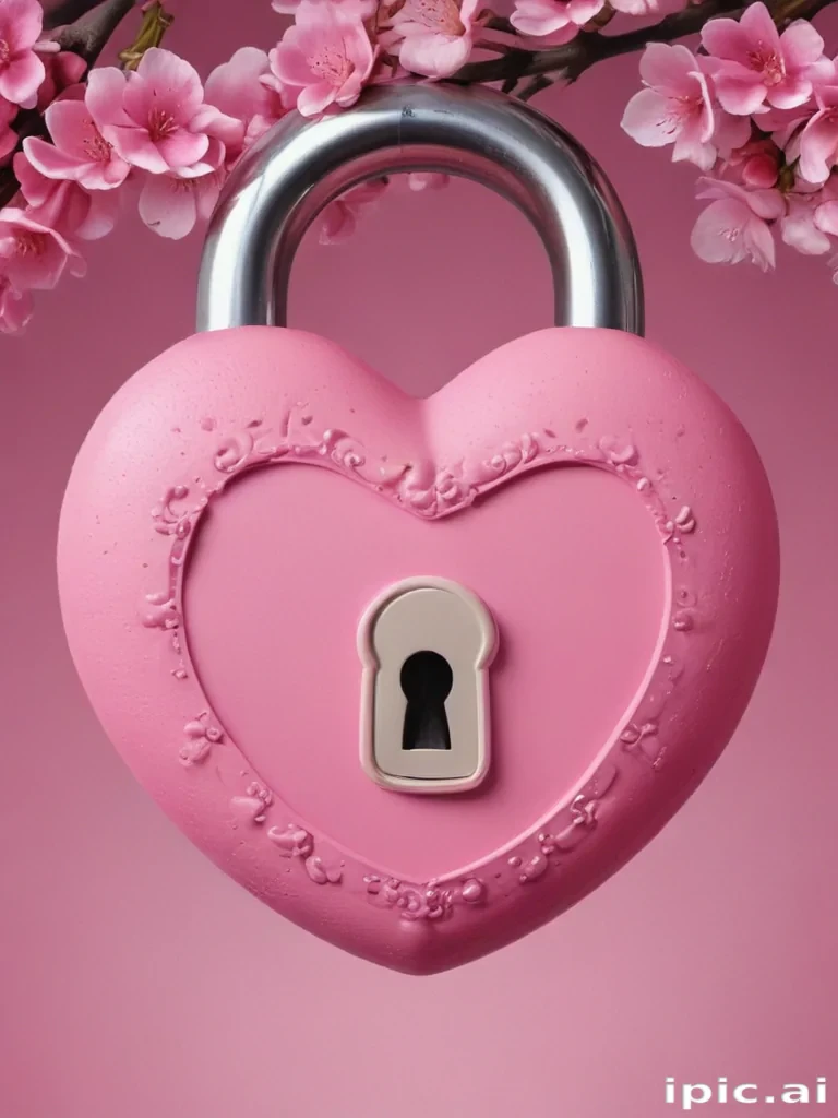 pink lock screen wallpaper