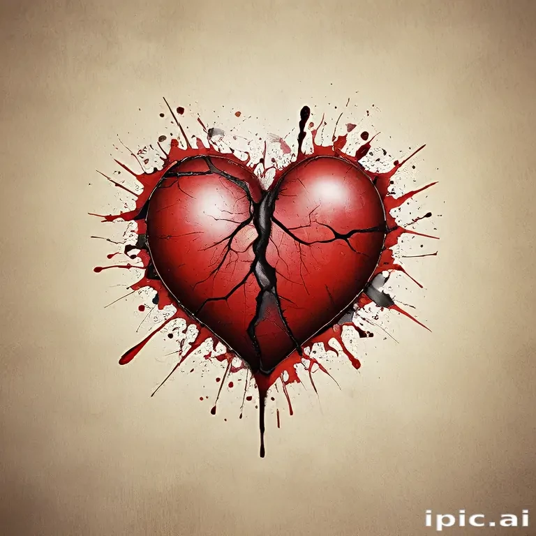 heart broken wallpaper