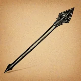 drawn arrow