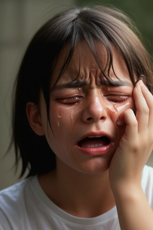 picture of someone crying