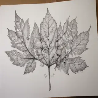 leaf doodle