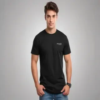 black tee png