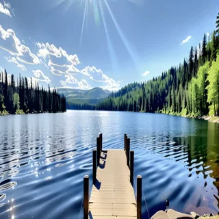 picture of lake