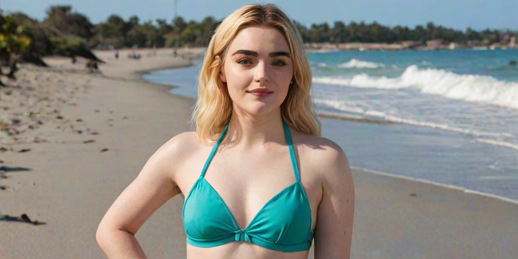 meg donnelly in a bikini