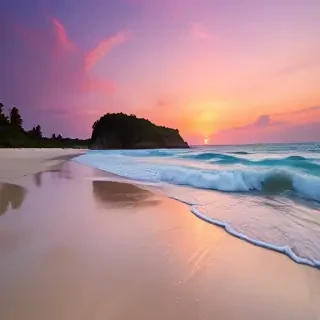 beach wallpaper phone