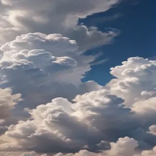 clouds no background