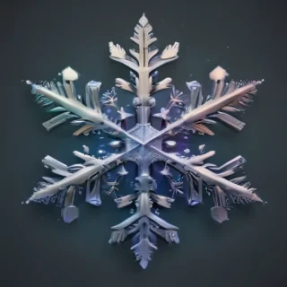 snowflake clipart with transparent background