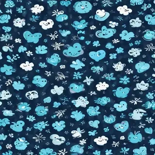 cute backgrounds blue