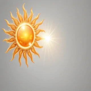sun transparent background