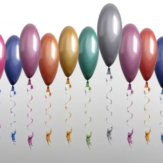 background balloons