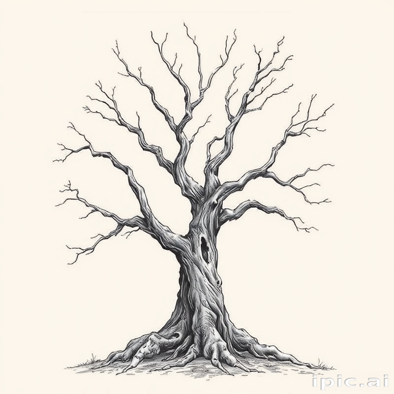 dead tree drawings