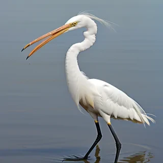 egret bird