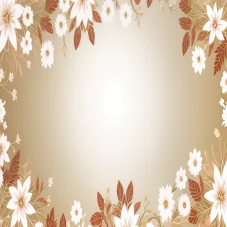 light floral background