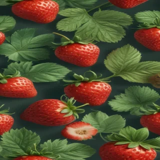 strawberry wallpaper aesthetic