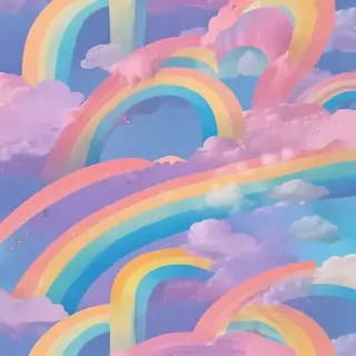aesthetic rainbow wallpaper