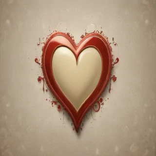 simple heart wallpaper