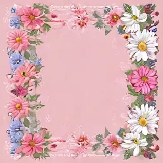 clipart borders flowers