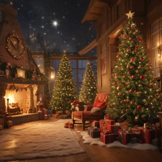 christmas story background