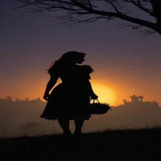 halloween silhouette