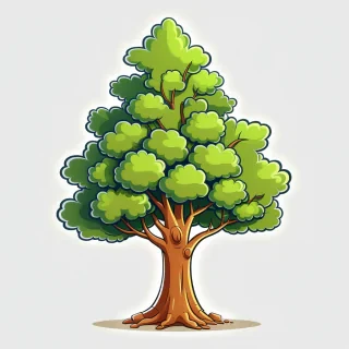 tree cartoon png