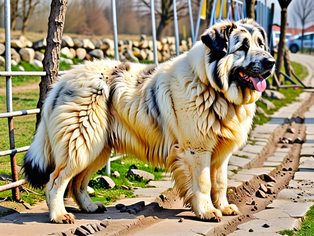 romanian mioritic shepherd dog
