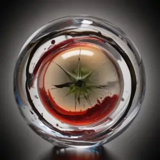 transparent bomb
