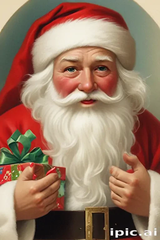 vintage santa images