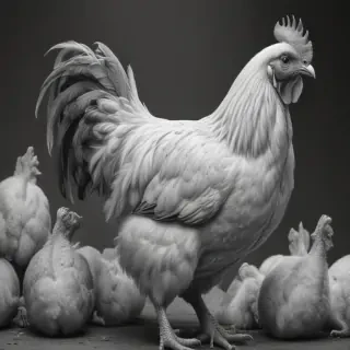chicken drawing