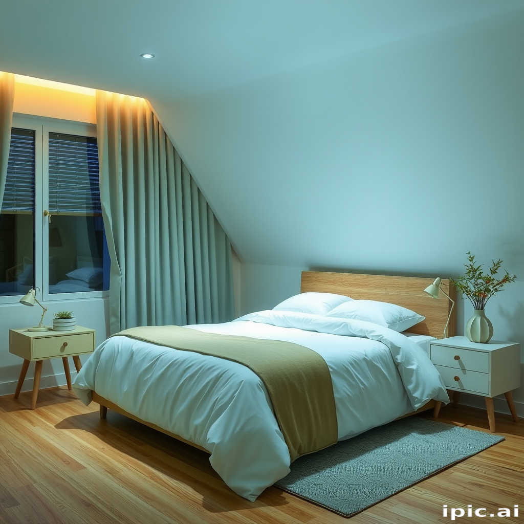 background of a bedroom