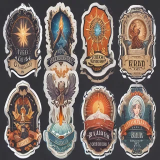 clipart of stickers