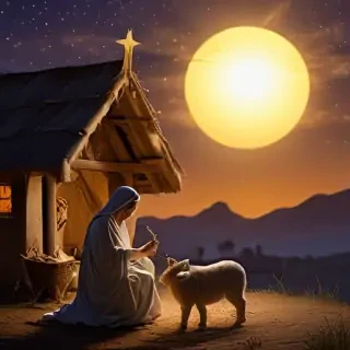 free nativity scene background images