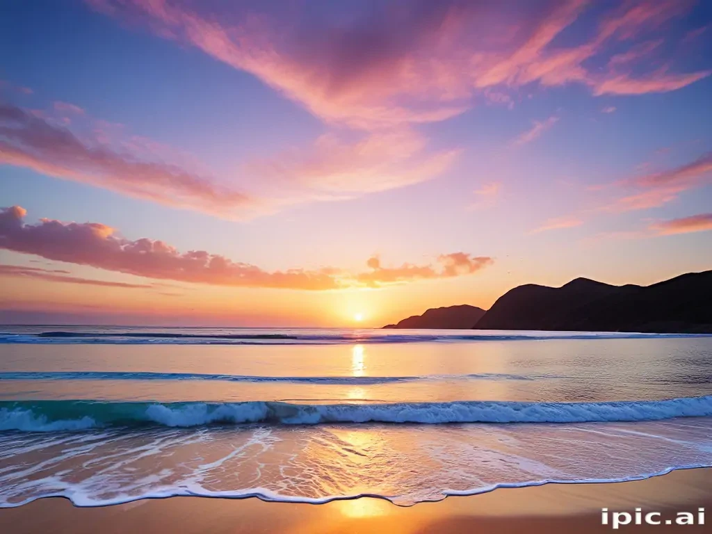 ios beach wallpaper