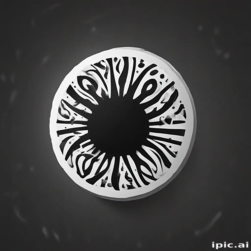 black and white png