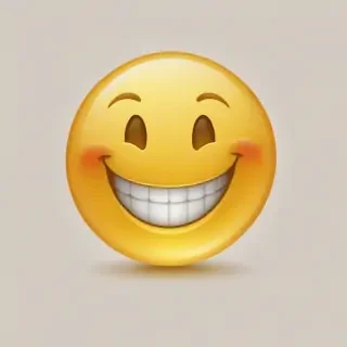 transparent smile emoji