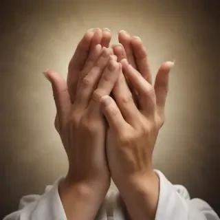 prayer hands png