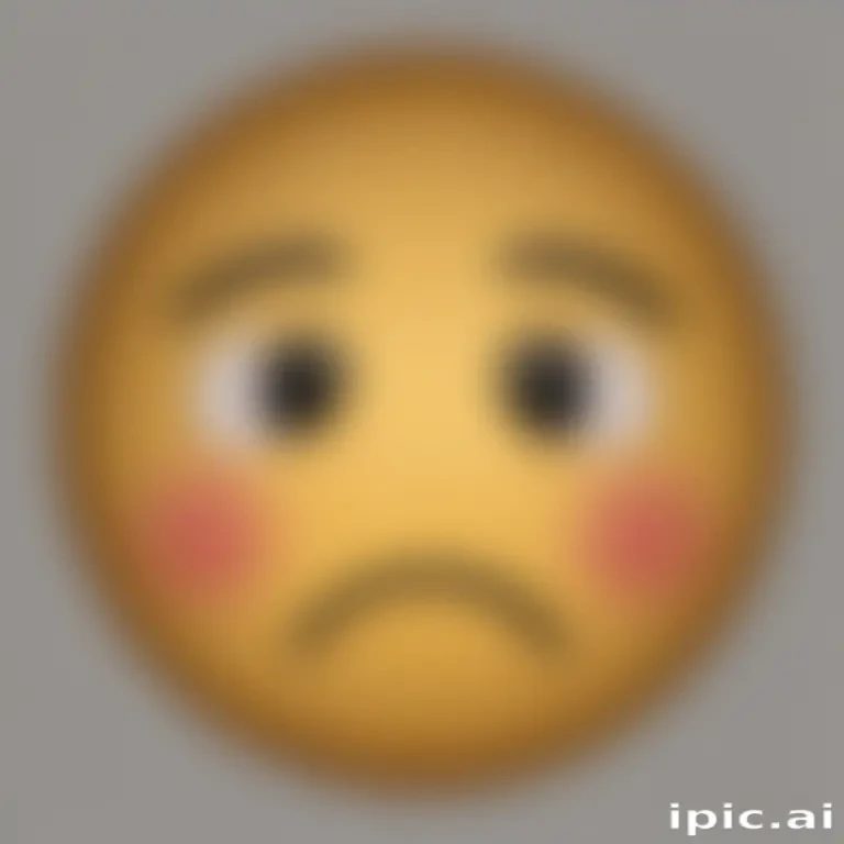 sad face emoji png