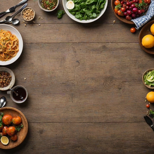 background of table
