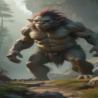 troll background