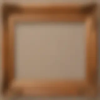 wooden picture frame png