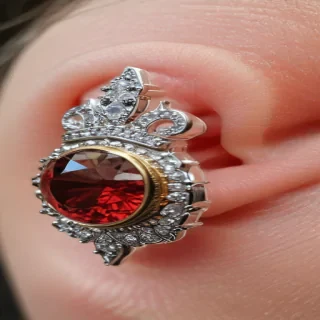 kings crown piercing