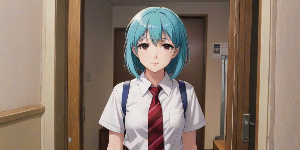 source anime,pov doorway, doorway, asakura toru, pov, walk-in, 1girl, skirt, necktie, school uniform, shirt, shorts, looking at viewer, multicolored hair, white shirt, short hair, indoors, pleated skirt, gradient hair, window, clothes lift, plaid skirt, plaid, skirt lift, pov, earrings, solo focus, black necktie, loose necktie, lifted by self, jewelry, parted bangs, blue hair, 1other, tree, collared shirt, school bag, breast pocket, brown hair, breasts, bag, red shorts, pov hands, parted lips, blue eyes, aqua eyes, clothes around waist, purple hair