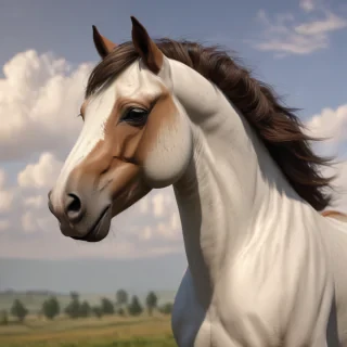 image of a cartoon horse