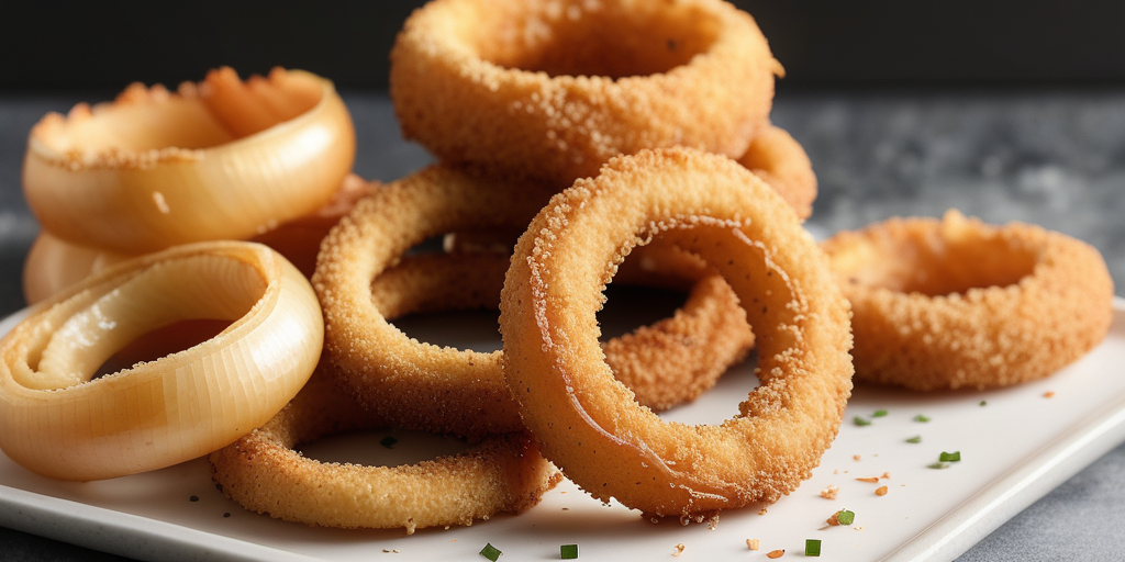 air fryer onion rings no breadcrumbs