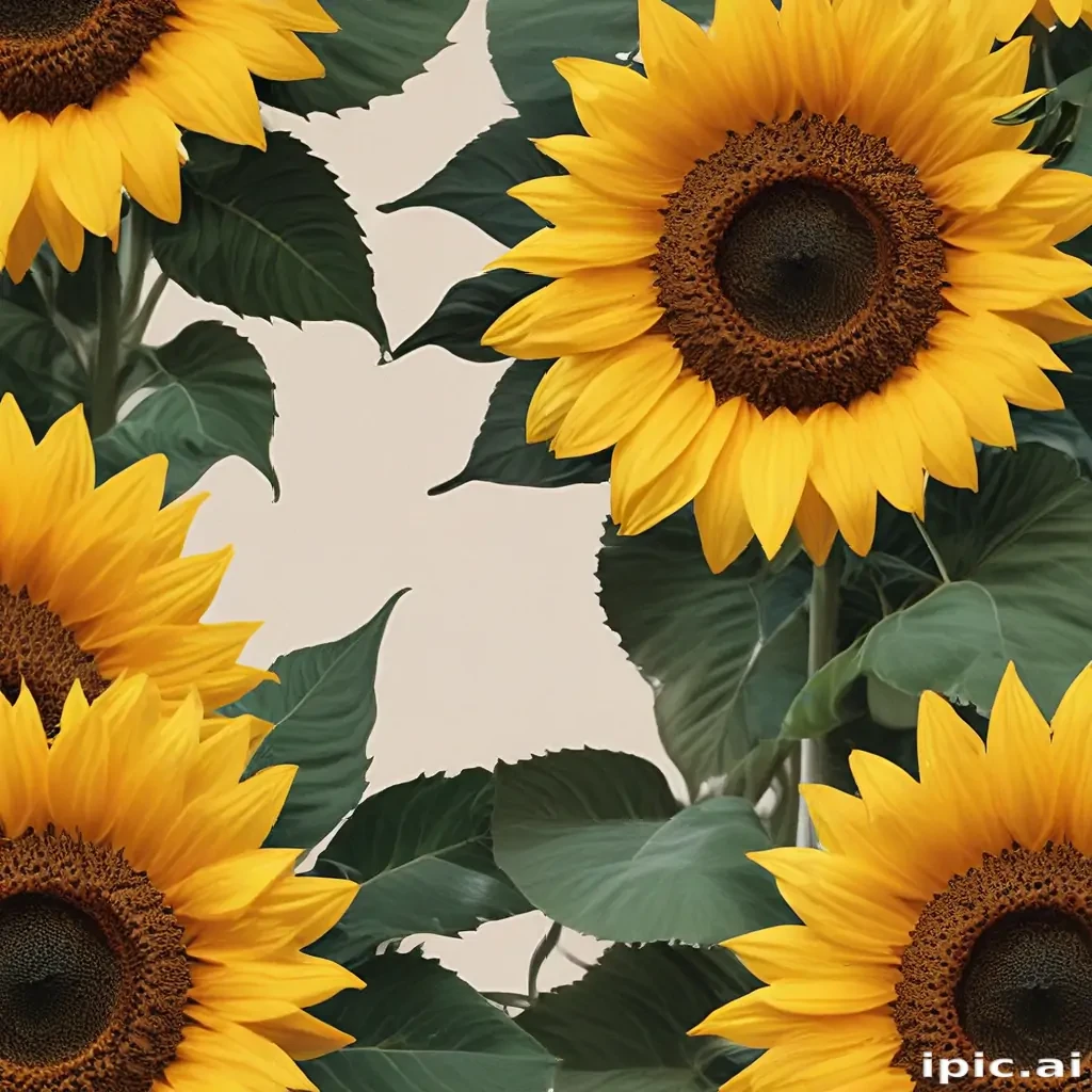 aesthetic sunflower
